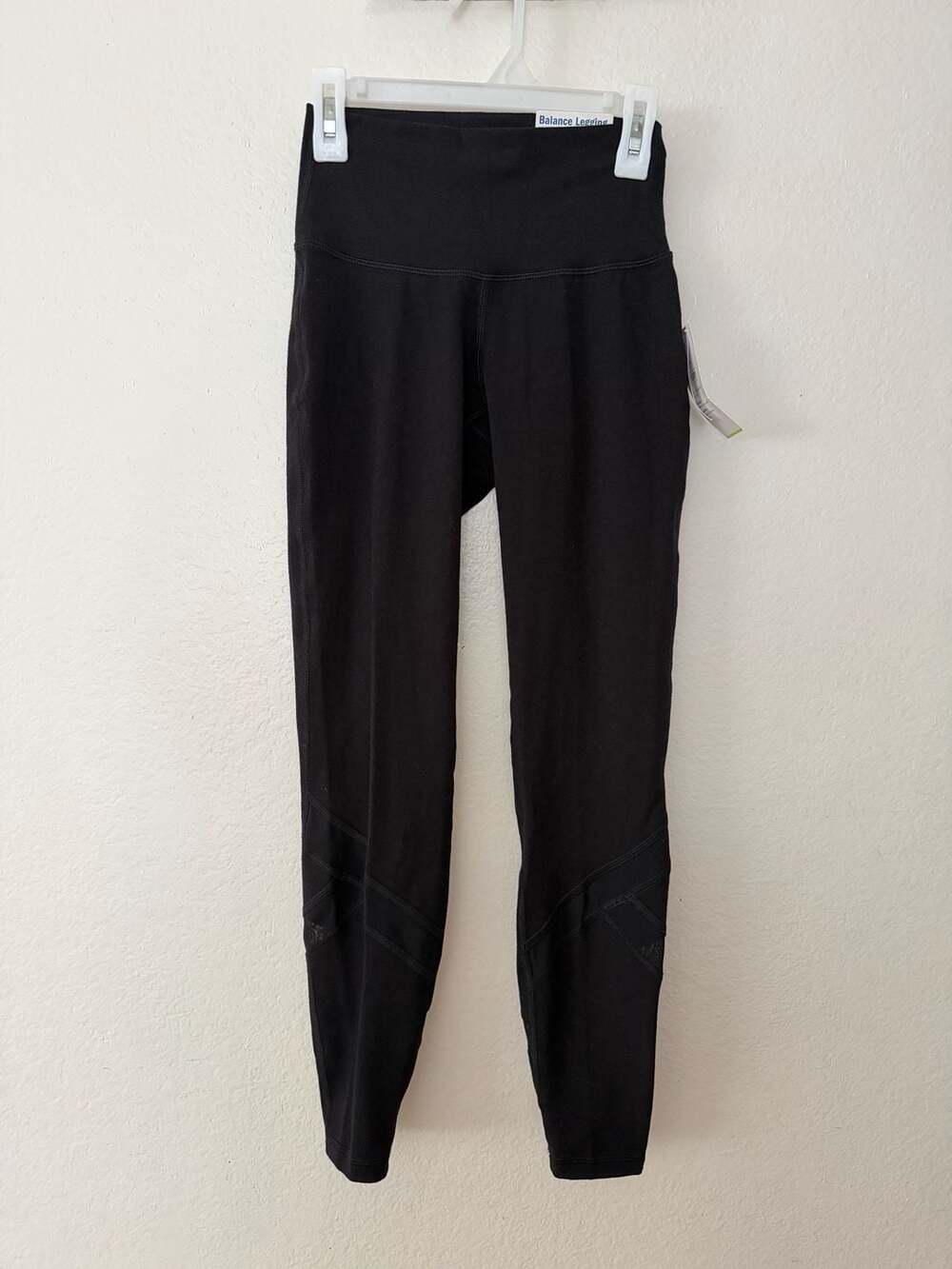 Old Navy Active Balance Legging 7/8 Ankle High Rise Go-Dry Black XS